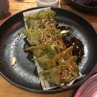 Veg gyoza at Harpoon Social Club in Bendigo