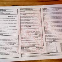 It was good to see several vegan options on the menu, including one sweet. at Harpoon Social Club in Bendigo