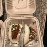 Pumpkin bao buns at Harpoon Social Club in Bendigo