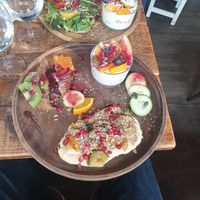 Soulfood Triple mit Humus oder Avocado Stulle at Die 3 Schwestern in Muenster
