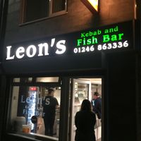 Outside  at Leon's in Clay Cross