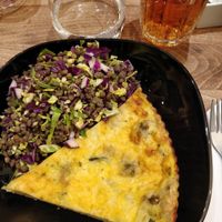 Vegan pie with tofu at La P'tite Nana in Annecy