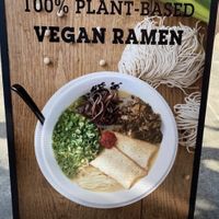 Awesome sign out the front of the restaurant!   at Ramen Danbo - West End in Vancouver