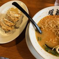 Gyoza and ramen!   at Ramen Danbo - West End in Vancouver