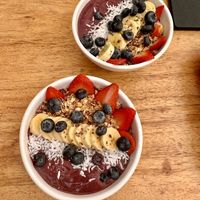 Açaí bowls   at Kula in Pisac
