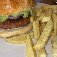 Beyond burger (omg I missed this alternative )  at Kula in Pisac