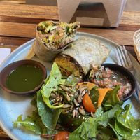 Thai Burrito  at Kula in Pisac