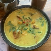 Thai soup  at Kula in Pisac