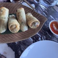 Crispy veggie rolls  at Song Qi in 