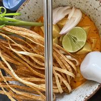 Khao Soi  at Asa Vegan Kitchen and Studio in Chiang Mai
