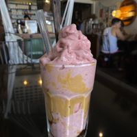 Peanut butter and jelly shake   at Asa Vegan Kitchen and Studio in Chiang Mai