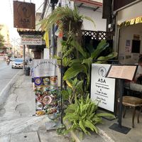 Restaurant front   at Asa Vegan Kitchen and Studio in Chiang Mai