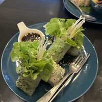 Summer rolls  at Asa Vegan Kitchen and Studio in Chiang Mai