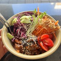 Bbq mushroom bowl   at Asa Vegan Kitchen and Studio in Chiang Mai