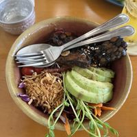 Bbq tempeh bowl  at Asa Vegan Kitchen and Studio in Chiang Mai