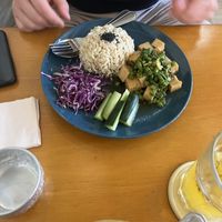 Tofu dish  at Asa Vegan Kitchen and Studio in Chiang Mai