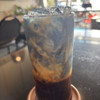Blue Latte  at Asa Vegan Kitchen and Studio in Chiang Mai