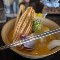 Khao Soi at Asa Vegan Kitchen and Studio in Chiang Mai