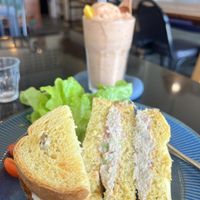 Jackfruit "Tuna" Sandwich  at Asa Vegan Kitchen and Studio in Chiang Mai