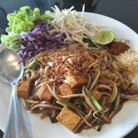 Pad Thai at Asa Vegan Kitchen and Studio in Chiang Mai