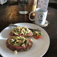 Avo beet toast 😋 at Asa Vegan Kitchen and Studio in Chiang Mai