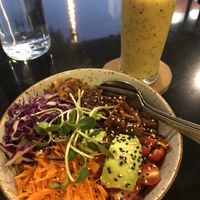 Pulled BBQ Mushroom Bowl at Asa Vegan Kitchen and Studio in Chiang Mai