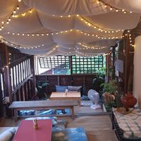 Upstairs at Asa Vegan Kitchen and Studio in Chiang Mai