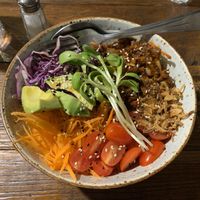 The Greatest Mushroom Bowl on Earth ! at Asa Vegan Kitchen and Studio in Chiang Mai