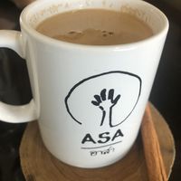 Dirty chai at Asa Vegan Kitchen and Studio in Chiang Mai