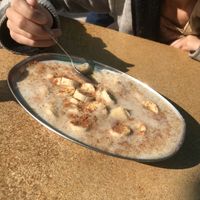 Unsatisfying undercooked porridge  at Kuku in Jaisalmer