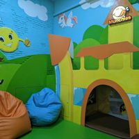 weird play area at Munchies Tha Phae Gate in Chiang Mai