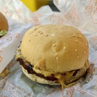 Cheeseburger (99 THB)  at Munchies Tha Phae Gate in Chiang Mai