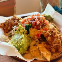 Vegan nachos  at Rise in Bridport
