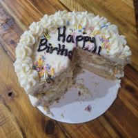 Delicious Vegan Birthday Cake at Short Street Cakes in Asheville