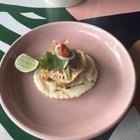 Vegan taco   at Neon Palms in Seminyak