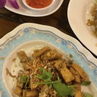 Garlic tofu was great!   at Mangrove in Krabi