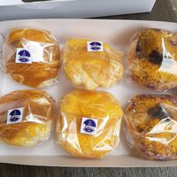 Assorted ensaymada - caramel, cheese, ube at Baker's Gallery in Metro Manila