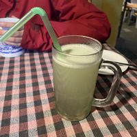 Aloe Vera fresh juice  at Flying Spirit Organic Kitchen in Pokhara