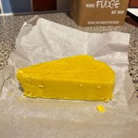 Sherbet Lemon fudge at The Fudge Patch in South East London