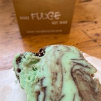 Mint chocolate   at The Fudge Patch in South East London