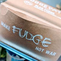 The packaging at The Fudge Patch in South East London