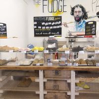 Display at The Fudge Patch in South East London