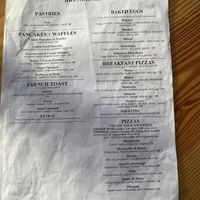 Menu  at Eish & Malh in Cairo