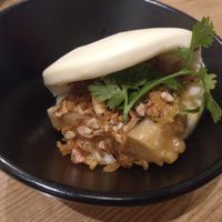 veg ham bao at 127 Taipei Bar in Madrid