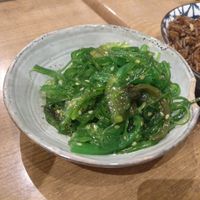 seaweed salad at 127 Taipei Bar in Madrid