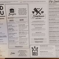 Evening menu at Hilton Brook in Derby