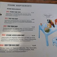 Neue Karte 2025 at Saigon in Jena