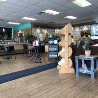 Spacious and comfortable, I love the ambiance at Plantz Cafe in Dracut