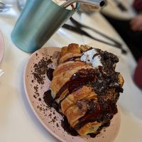 Chocolate croissant at Weirdoughs in Melbourne