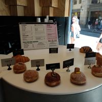 Donuts on offer at Weirdoughs in Melbourne